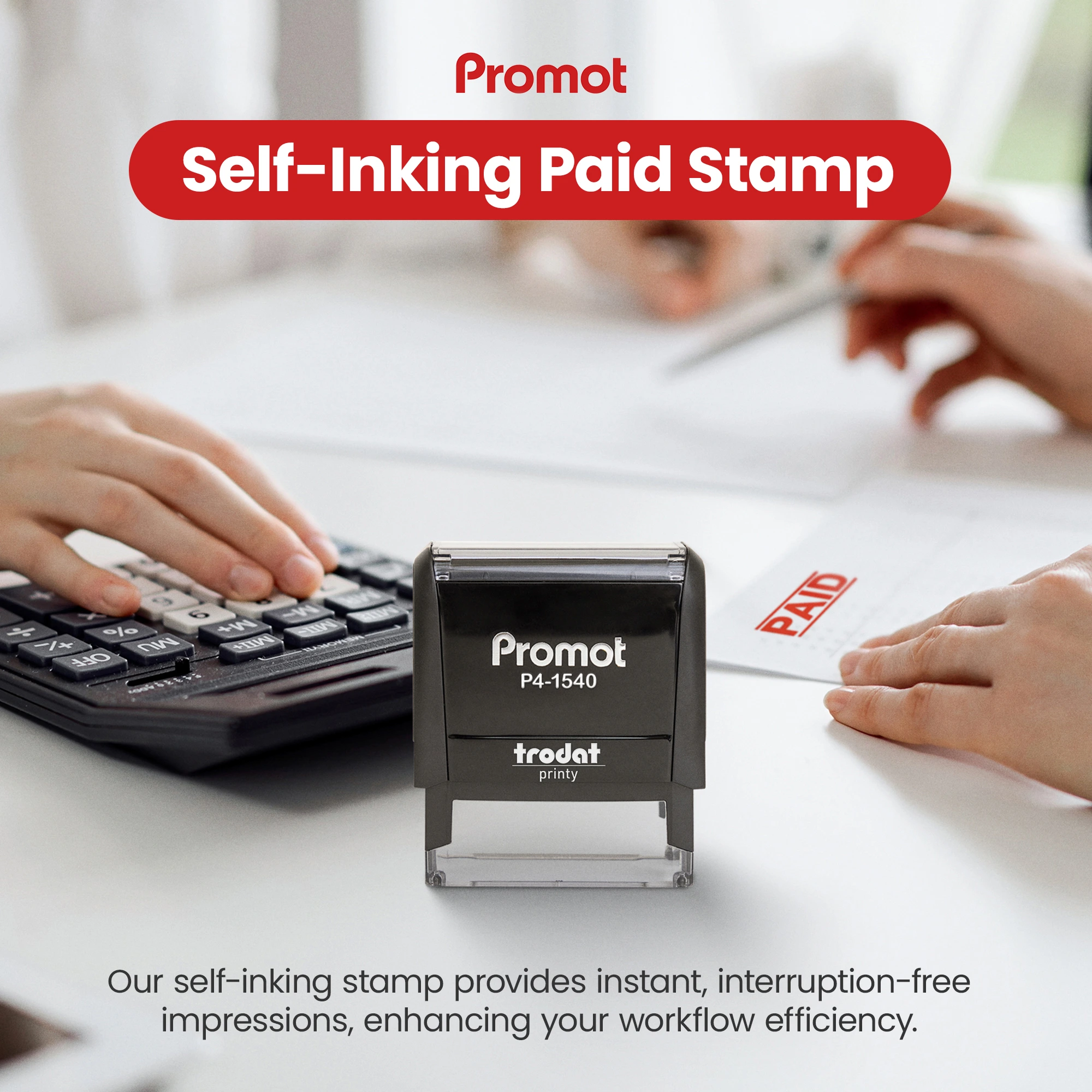 Double Line Paid Stamp hover